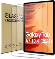 WD&CD [2 Pack] Screen Protector Compatible with Samsung Galaxy Tab A7 10.4" 2022/2020, [HD Clarity] [9 Hardness] Tempered Glass Replacement for Samsung Galaxy Tab A7 10.4
