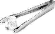 NAMOARLY 3pcs Stainless Steel Sugar Tongs Skid Ice Tongs for Easy Serving Parties and Cafes for Sugar Cubes Ice and Appetizers