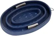 Sudden Comb Curry Comb on Rubber, Horse Brush, Compact, Portable, Soft Grooming Brush with Dog Handle