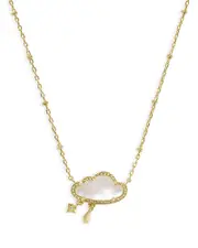 Kendra Scott Celeste Crystal Cloud Pendant Necklace, 19