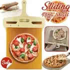 45*30cm Wood Sliding Pizza Shovel Portable Pizza Peel Pizza Spatula Paddle Tools
