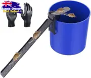 Flip Slide Bucket Mouse Trap Auto Reset Humane Rat Trap Durable Waterproof