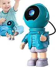 Galaxy Star Projector - Astronaut Space Projector | Space Explorer | Astronaut Mood Lamp | 360° Rotation Light with Durable Base, Multi-Scene with Uses for Relaxation, Meditation,