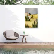 Pablo Esteban 'Tuscan Farm 2' Outdoor Canvas 16x24