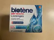 Biotene Dry Mouth Lozenges 3 pk 27 ct Refreshing Mint Sugar Free Exp 07/2026