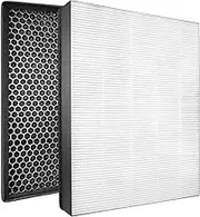 FY2422 Nano Protect Hepa and FY2420 Activated Carbon Filters Replacement Filter Compatible For Philips Air Purifier Series 2000i, Replace AC2889 AC2887 AC2882 Filter(HEPA Filter + Activated Carbon Filter) (Series 2000 2000i)