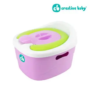 【美國 Creative Baby】創寶貝 多功能三合一學習軟墊馬桶