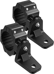 ZIDIYORUO UTV Whip Light Mount & Light Bar Bracket - Heavy Duty 1.75"- 2" Roll Cage Clamp with 360° Rotation, Aluminum Flag/Off-Road Light Mount for Polaris RZR, Can Am, Jeep