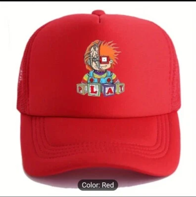 Chucky / Chuckie Trucker Hat Foam Mesh Baseball Cap Adjustable Snapback unisex