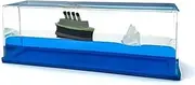LETINE Titanic Cruise Ship Model Liquid Wave Cruise Ship Decoration Cruise Ship That No Longer Sinks-Cruise Ship Iceberg Home Decor Suitable for Home Show Car Decoration, Gifts, Desk or Paperweight