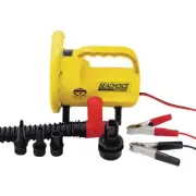 Seachoice High Pressure Air Pump 2'-Hose 12V Plastic 2.3-PSI Inflator/Deflator