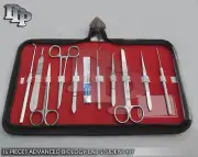 20 PCS ADVANCED BIOLOGY ANATOMY MEDICAL STUDENT KIT + SCALPEL BLADE #10 + #15