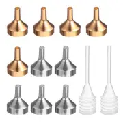 12 Pcs/set Mini Funnel Small Funnels for Bottles Perfume Filling