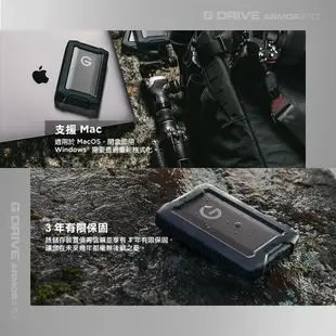 喬格電腦 SanDisk PROFESSIONAL G-DRIVE™ ArmorATD™ 2TB可攜式硬碟