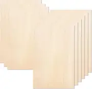 20 Pcs Wood Sheets,Unfinished Balsa Wood Sheets for Crafts DIY Wood Sheets Thin