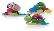 Nuby Floppers Teether Toy - Fun & Colorful - Easy to Hold - 3+ Months