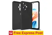 OPPO A79 5G Ultra Slim Black Premium TPU Gel Back Case by MEZON Shock Absorption (OPPO A79 5G, Gel Black) FREE EXPRESS