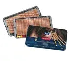 NEW IN TIN 72x Derwent LIGHTFAST Colouring Pencils Professional Colours 2302722