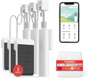 SwitchBot Smart Electric Motorized Blinds Kit - 3Pack with 2.4G WiFi White