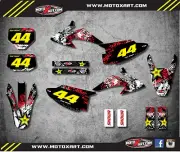 Honda CRF 150 F 2008 - 2014 Custom Graphic kit GRAFFITI style decals / stickers