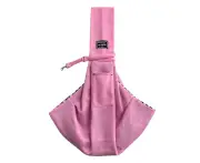 Pet travel bag One shoulder bag Portable one shoulder diagonal pet bagPink