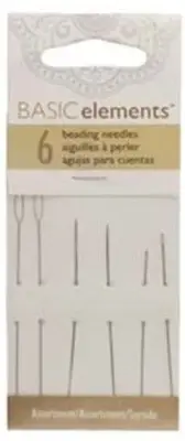 Beading Needles BIG EYE + #10 + #12+ TWIST assortment BASIC elements
