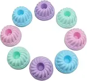 To encounter 24Pack Mini Silicone Baking Cups, Pumpkin Silicone Molds for Jelly, Nonstick Fancy Dessert Mold - Bpa Free Jello and Mini Cakes Molds
