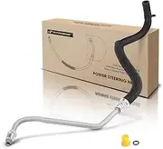 A-Premium Power Steering Return Line Hose Assembly Replacement for Ford E-150 1997-2006 E-250 E-350 Econoline Gear to Cooler