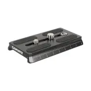 CAMVATE Camera QR Plate with 1/4"-20 & 3/8"-16 Mounting Stud for Manfrotto Clamp