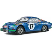 Solido 1:18 Scale Alpine A110 1600S Blue Rally De Monte Carlo 1972