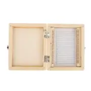 Wooden Slide Storage Box Microscope Microscope Slide Storage Container