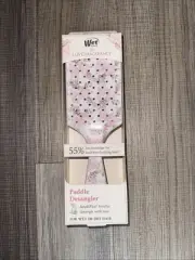 LoveShackFancy Paddle Detangler Hair Wet Brush Pink English Ivy SHIPS TODAY NEW