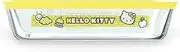 [Pyrex] Hello Kitty 3-Cup Glass Food Storage Container, Non-Toxic Plastic BPA-Free Lids, Freezer Dishwasher Microwave Safe