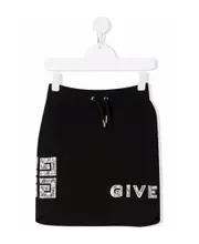 Emblem skirt 12Y Black