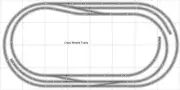 Bachmann E-Z Track Train Layout #013 Train Set HO Scale 4' X 8' Wire Switches
