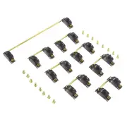 For Cherry Mechanical Keyboard Keycap PCB Satellite Axis Gold-Plated Screws Kit