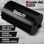 BAUMR-AG 220 x 400mm Diamond Core Drill Bit DBX Series Industrial 1.1/4-UNC