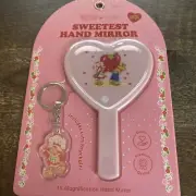 CELAVI X STRAWBERRY SHORTCAKE SWEETEST HAND MIRROR W KEYCHAIN