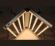 New Full Spectrum 320 Watt LED Grow Light - Foldable & Dimmable