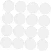 Amosfun Circle Stickers Adhesive Hook and Loop 20 Pack for Bed Sheets Carpets Tablecloths White 6cm