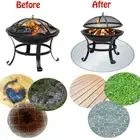 Fireproof Fire Pit Pad 60cm Floor Rug Flame Proof Heat Mat Cushion