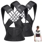 Support Fully Spine Adjustable Back Posture Belt Brace Corrector Straightener AU