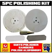 SANDER/POLISHER POLISH KIT ALUMINIUM BOAT DINGHY TINNY DINGY SAME GEAR PRO'S USE