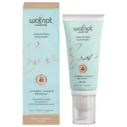 Organic Wotnot Natural Face Sunscreen 40 SPF Light Medium Beige BB Cream – Fresh, healthy organic delivery | Doorstep Organics