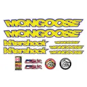 Mongoose - 1998 Aftershock - Decal set - old school bmx