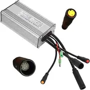 36V 48V 750W KUNTENG(KT) 25A Brushless DC Electric Motor 9 Tube Sine Wave with Light Line Waterproof High Speed Controller Aluminium Alloy E-Bike Brushless Motor Controller for Electric Bicycle