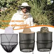 Mosquito Insect Mesh Hat Head Face Protector Net Cap for Outdoor Fishing Camping
