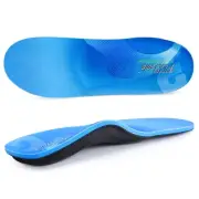 Foot Pain Relief Orthotics Insoles,High Arch Support Shoe Inserts for Flat Fe...
