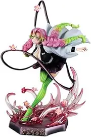 Kanroji Mitsuri Figures, 1/8 Scale Girl Statue 21cm/8.3inch Anime Characters Decoration Craft Gift Action Figure Ornament for Fans