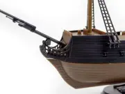 Level 2 Easy-Click Model Kit "The Black Diamond" Pirate Ship 1/350 Scale Model